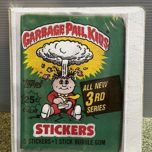 1986 GARBAGE PAIL KIDS OS3 Series 3 Complete Card Set W/ Album! 84 To 124 A&B! - Picture 1 of 10